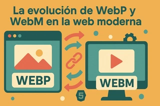 La evolución de WebP y WebM en la web moderna