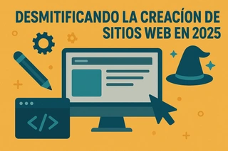 Desmitificando la creación de sitios web en 2025