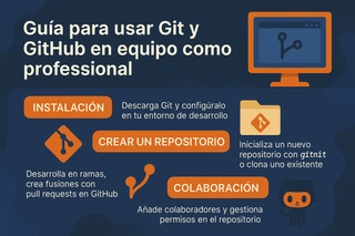 Guía para usar Git y GitHub en equipo como profesional