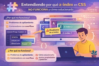 Entendiendo por qué z-index en CSS no funciona y cómo solucionarlo