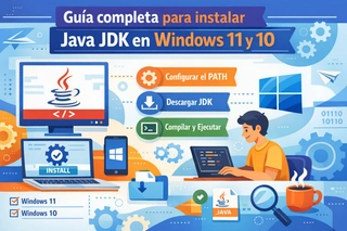 Guía completa para instalar Java JDK en Windows 11 y 10