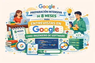 Preparación intensiva de 8 meses para entrevistas en Google como ingeniero de software
