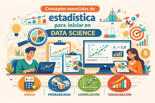 Conceptos esenciales de estadística para iniciar en data science