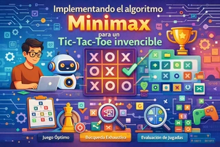 Implementando el algoritmo Minimax para un Tic Tac Toe invencible