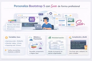 Personaliza Bootstrap 5 con Sass de forma profesional