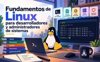 Fundamentos de Linux para desarrolladores y administradores de sistemas