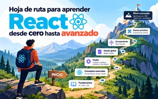 Hoja de ruta para aprender React desde cero hasta avanzado