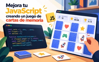 Mejora tu JavaScript creando un juego de cartas de memoria
