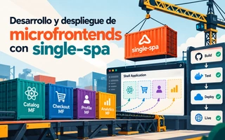 Desarrollo y despliegue de microfrontends con single-spa