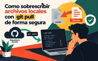 Como sobrescribir archivos locales con git pull de forma segura