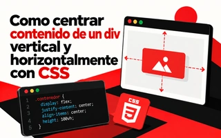 Como centrar contenido de un div vertical y horizontalmente con CSS
