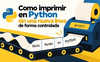 Como imprimir en Python sin una nueva linea de forma controlada
