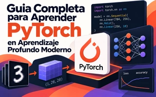 Guia Completa para Aprender PyTorch en Aprendizaje Profundo Moderno