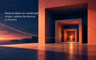 Alcance léxico en JavaScript: scope, cadena de alcance y closures