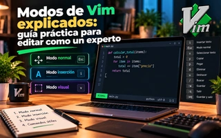 Modos de Vim explicados: guía práctica para editar como un experto