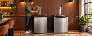 Comparison of Stainless Steel Dual Tap Keg Dispensers