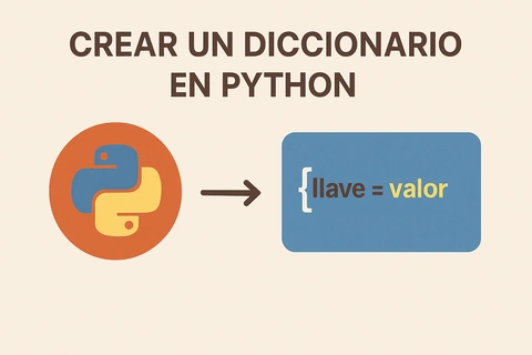 Crear un diccionario en Python: Métodos de dict
