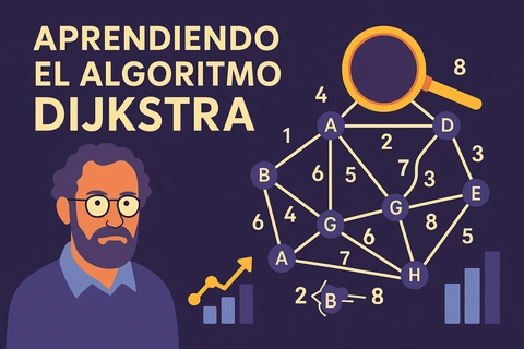 Aprendiendo Dijkstra: algoritmo y visualización del camino más corto