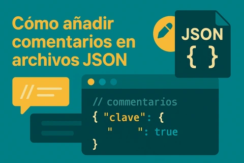 Cómo añadir comentarios en archivos JSON: Ejemplo y tips