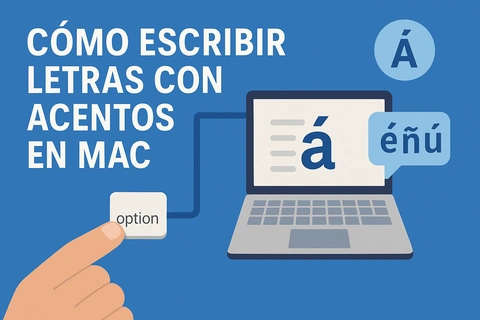 Cómo escribir letras con acentos en Mac: tutorial fácil