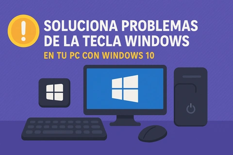 Soluciona problemas de la tecla Windows en tu PC con Windows 10