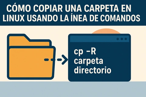 Cómo copiar una carpeta en Linux usando la línea de comandos