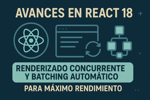 Avances en React 18: Renderizado Concurrente y Batching Automático para Máximo Rendimiento