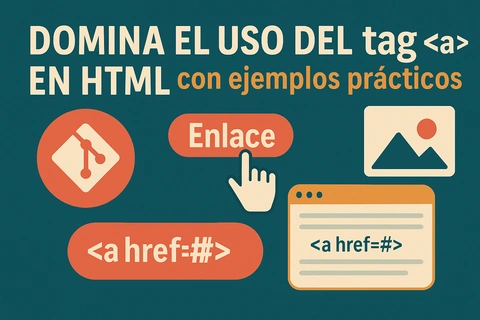 Domina el uso del tag <a> en HTML con ejemplos prácticos