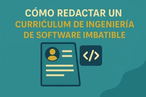 Cómo redactar un currículum de ingeniería de software imbatible