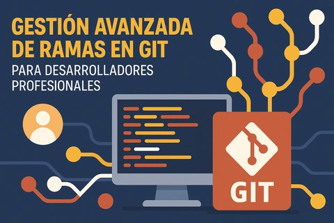 Gestión avanzada de ramas en Git para desarrolladores profesionales