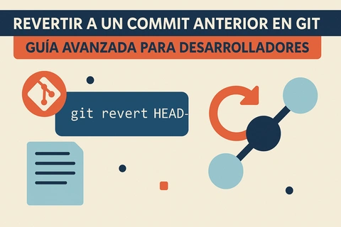 Revertir a un commit anterior en Git: Guía avanzada para desarrolladores