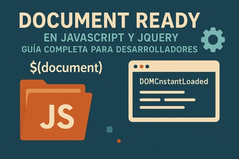 Document Ready en JavaScript y jQuery: Guía Completa para Desarrolladores