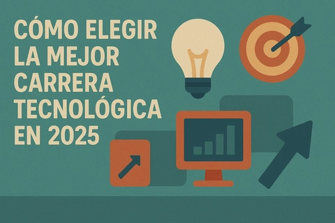 Cómo elegir la mejor carrera tecnológica en 2025