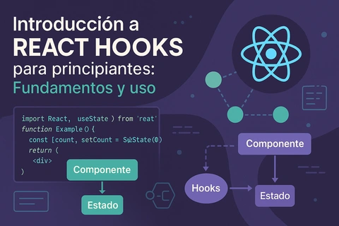 Introducción a React Hooks para principiantes: Fundamentos y uso