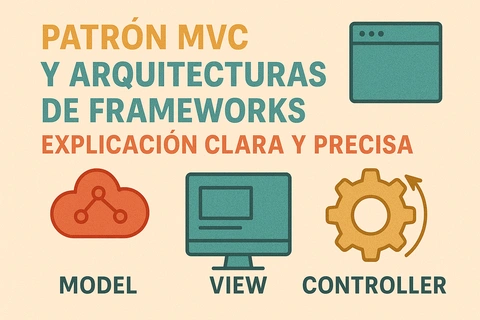 Patrón MVC y Arquitecturas de Frameworks - Explicación Clara y Precisa