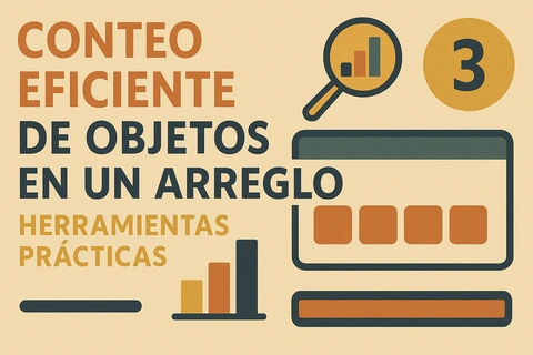 Conteo eficiente de objetos en un arreglo: Herramientas prácticas
