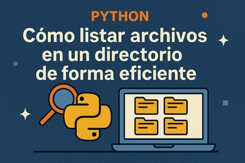 Python: Cómo listar archivos en un directorio de forma eficiente