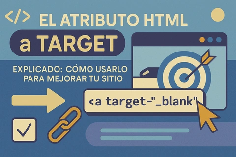 El Atributo HTML a Target Explicado: Cómo usarlo para mejorar tu sitio
