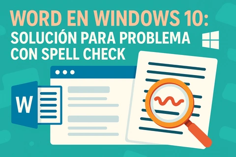 Word en Windows 10: Solución para problema con Spell Check
