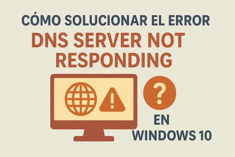 Cómo solucionar el error "DNS Server Not Responding" en Windows 10