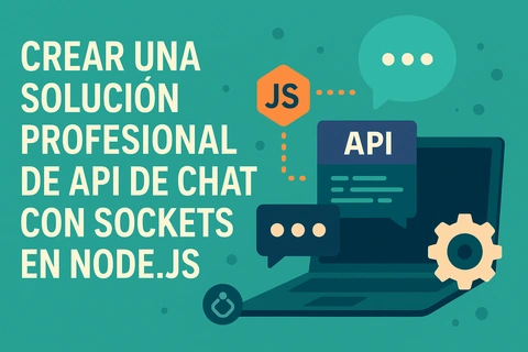 Crear una solución profesional de API de chat con Sockets en NodeJS