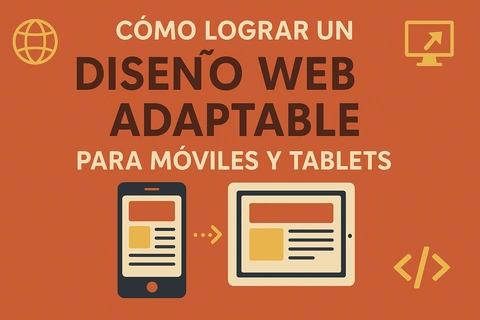 Título: Cómo lograr un diseño web adaptable para móviles y tablets
