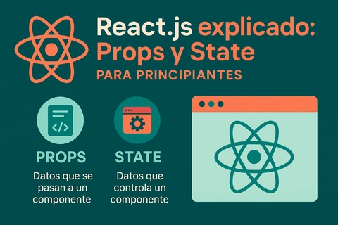 React.js explicado: Props y State para principiantes