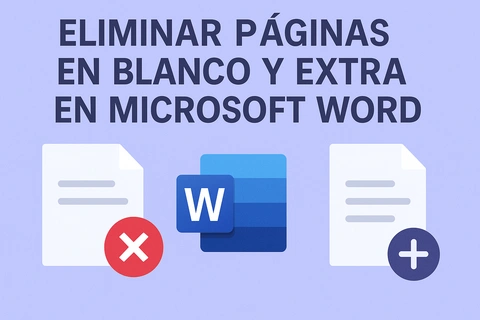 Cómo eliminar páginas en blanco y extra en Microsoft Word de forma profesional