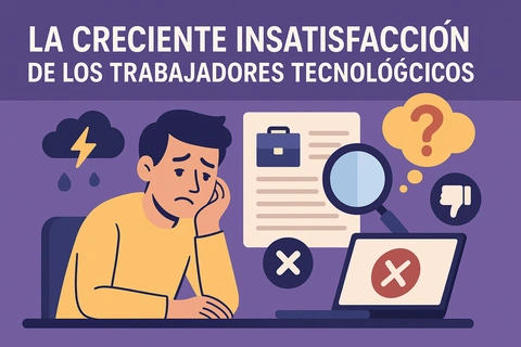 La creciente insatisfacción de los trabajadores tecnológicos