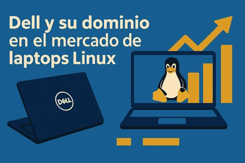 Dell y su dominio en el mercado de laptops Linux