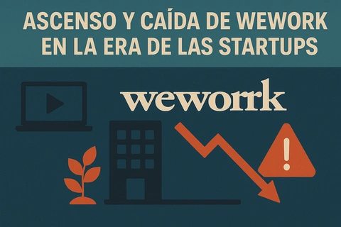 Ascenso y caída de WeWork en la era de las startups