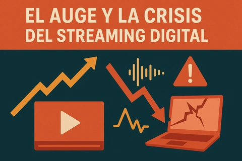El auge y la crisis del streaming digital
