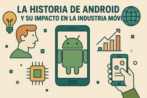 La historia de Android y su impacto en la industria móvil