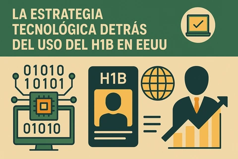 La estrategia tecnológica detrás del uso del H1B en EE UU